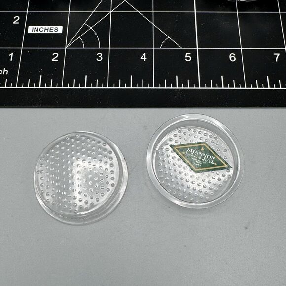 Shannon Crystal Pumpkin Salt & Pepper Shakers Thanksgiving Fall Table Accent 3" - Picture 5 of 10